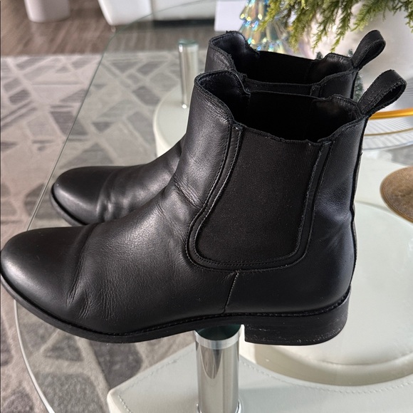 Thursday The Duchess black leather boots women size 11 - Picture 4 of 9